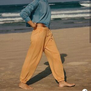 FP Movement by Free People Sprint to the Finish Joggers ~ Orange Creamsicle